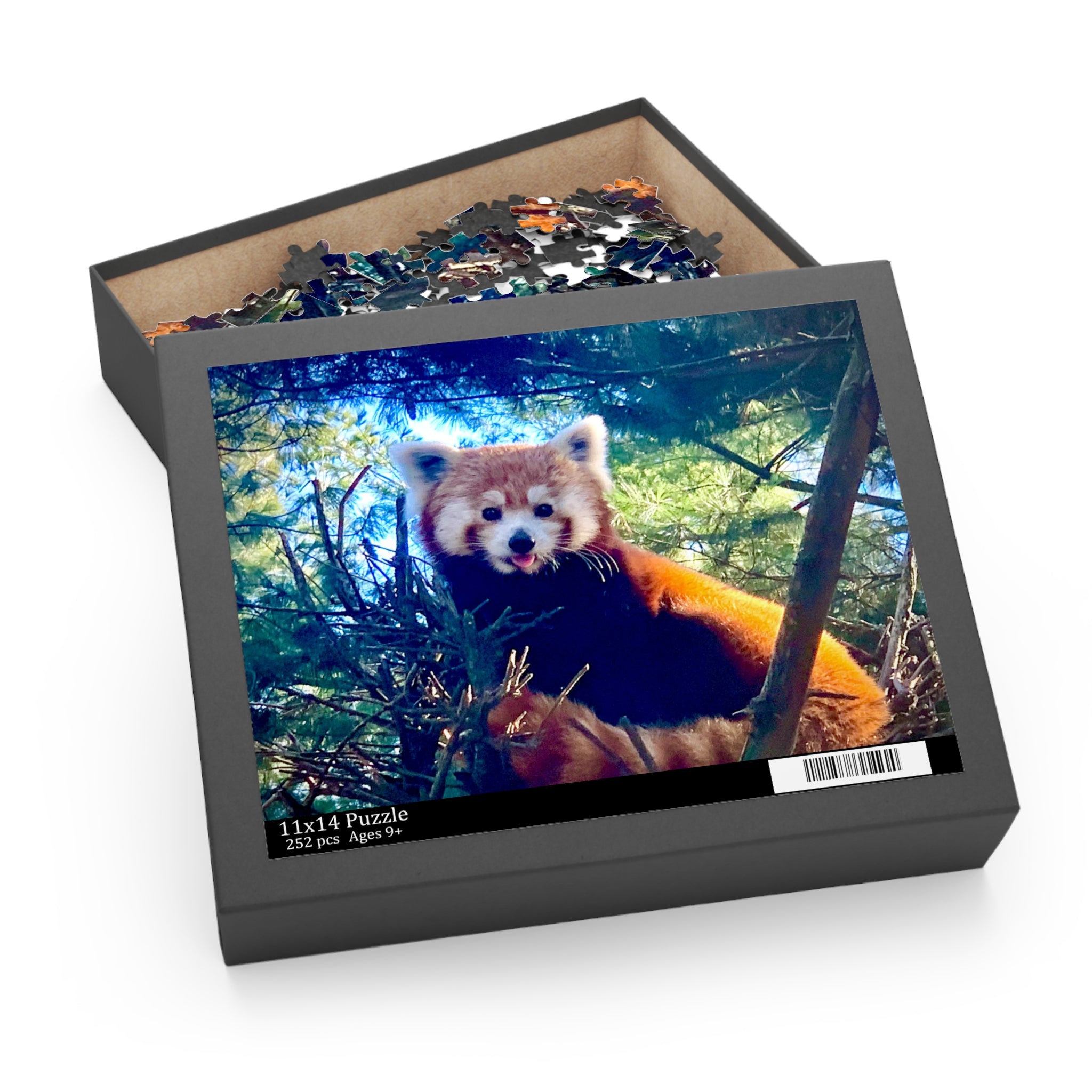 Red Panda Puzzle - Fun Family Activity, Wildlife Gift, Home Décor, Educational Gift for Kids, Nature-Lovers Puzzle