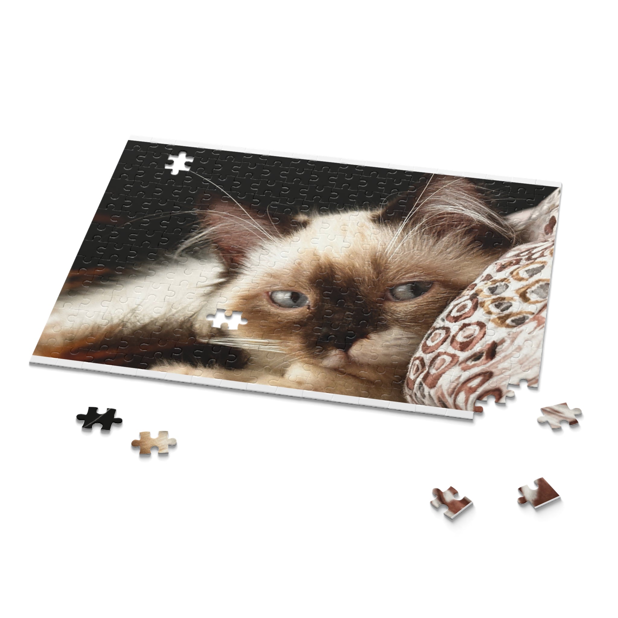 Cat Lovers Puzzle – 120/252/500-Piece Cat Jigsaw, Fun Family Activity, Gift for Pet Owners, Cozy Home Decor, Animal Lovers' Gift