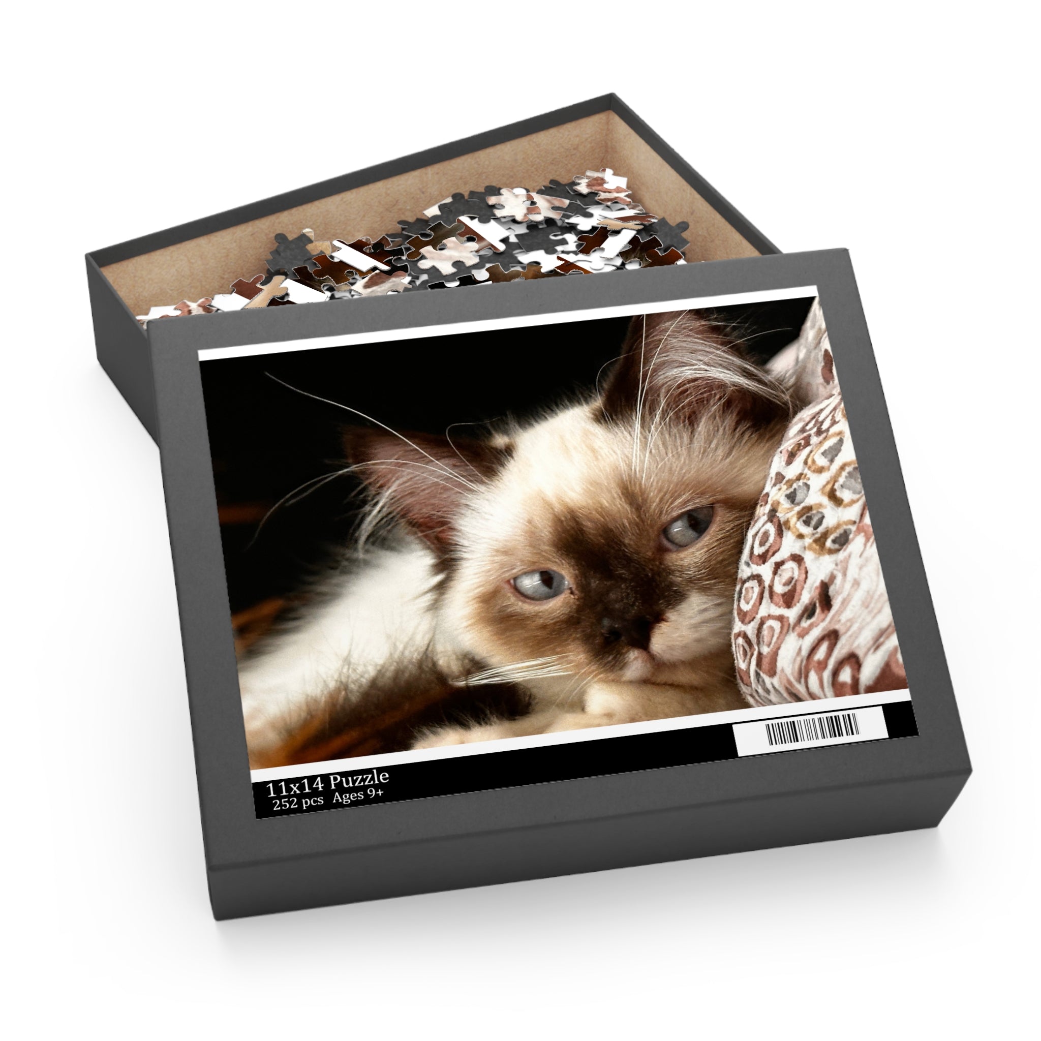 Cat Lovers Puzzle – 120/252/500-Piece Cat Jigsaw, Fun Family Activity, Gift for Pet Owners, Cozy Home Decor, Animal Lovers' Gift