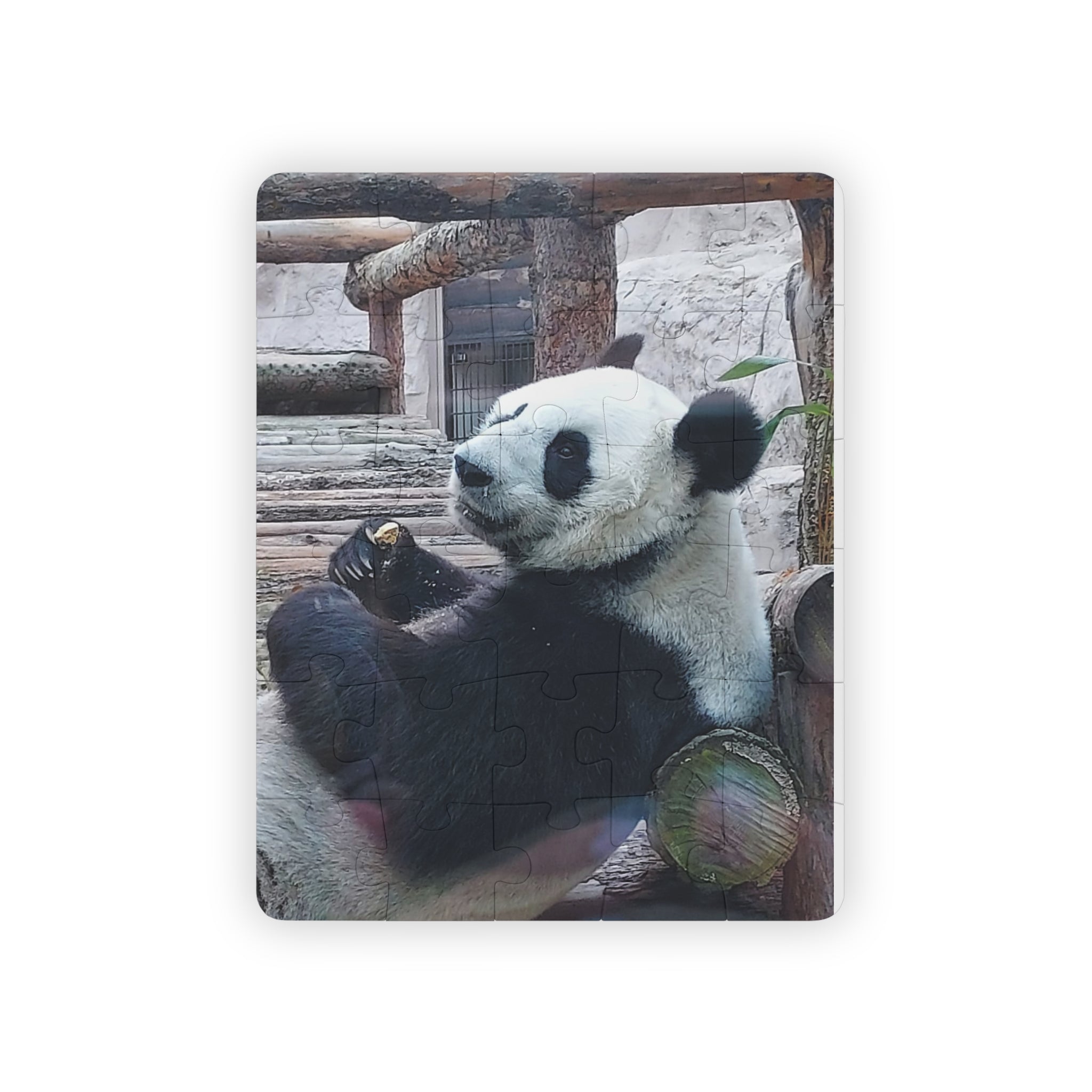 Kids' Panda Puzzle, 30-Piece Fun Learning Toy, Wildlife Educational Gift, Animal-themed Activity, Kids' Birthday Party Favor